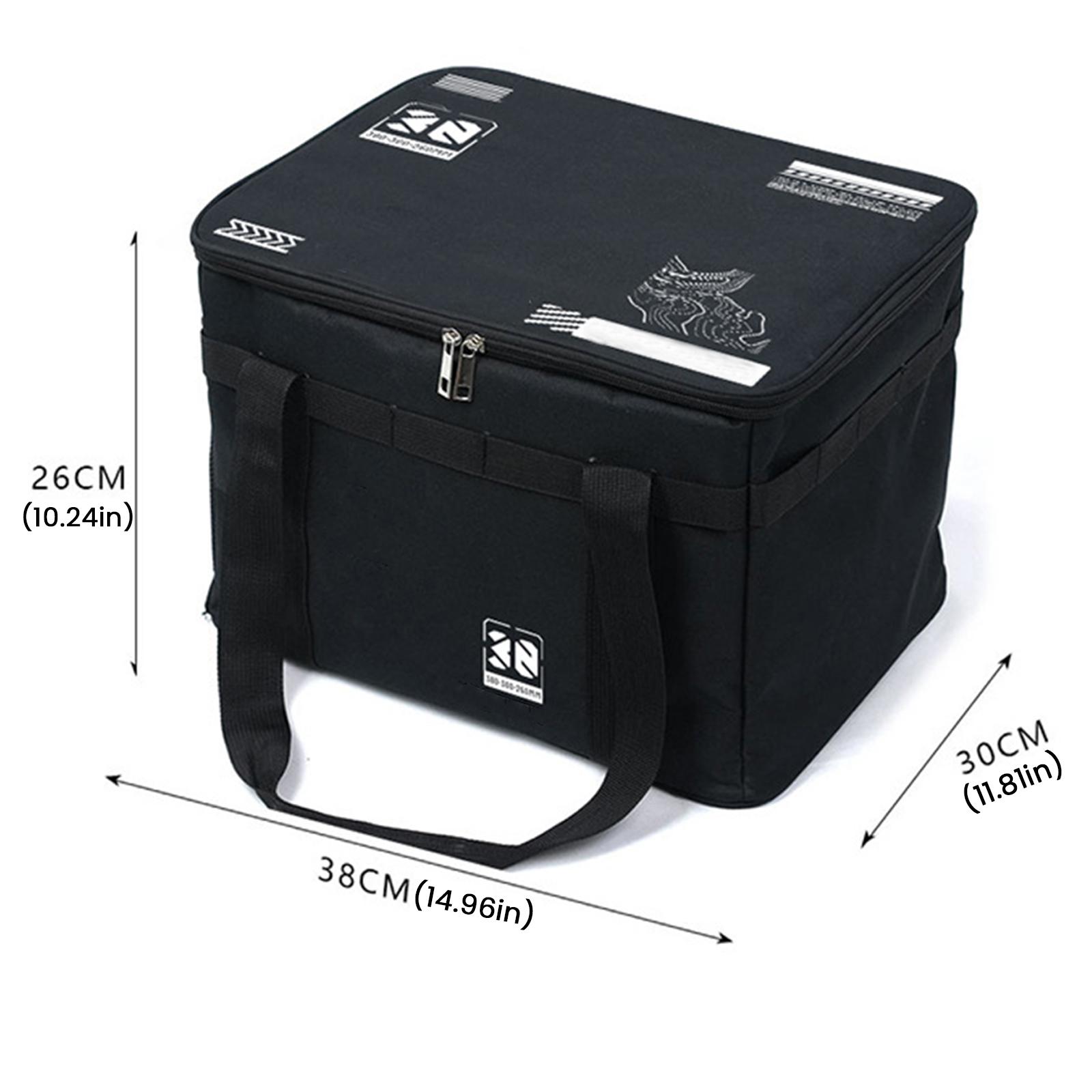 

30L 42L Tactical Camping Storage Bag Insulated Folding Box Waterproof Picnic Tableware Field Equipment Outdoor Gear Organizer
