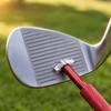 4pcs Compact Handheld Design Golf Club Groove Sharpener  Golf Course Maintenance