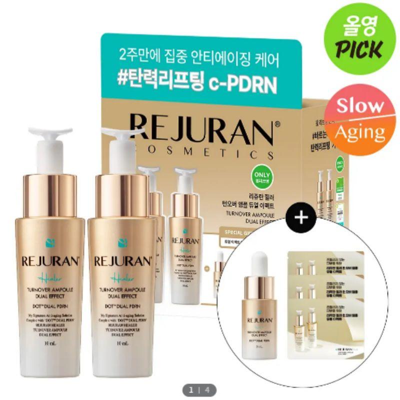 

REJURAN Turnover Ampoule Dual Effect 10ml x 2 Set + Ampoule 8ml