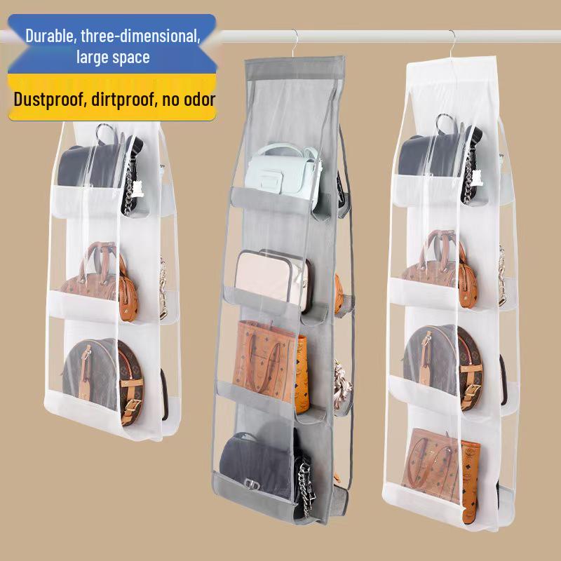 Hanger Organizer for Clothes - Wall-Mounted Storage Bag