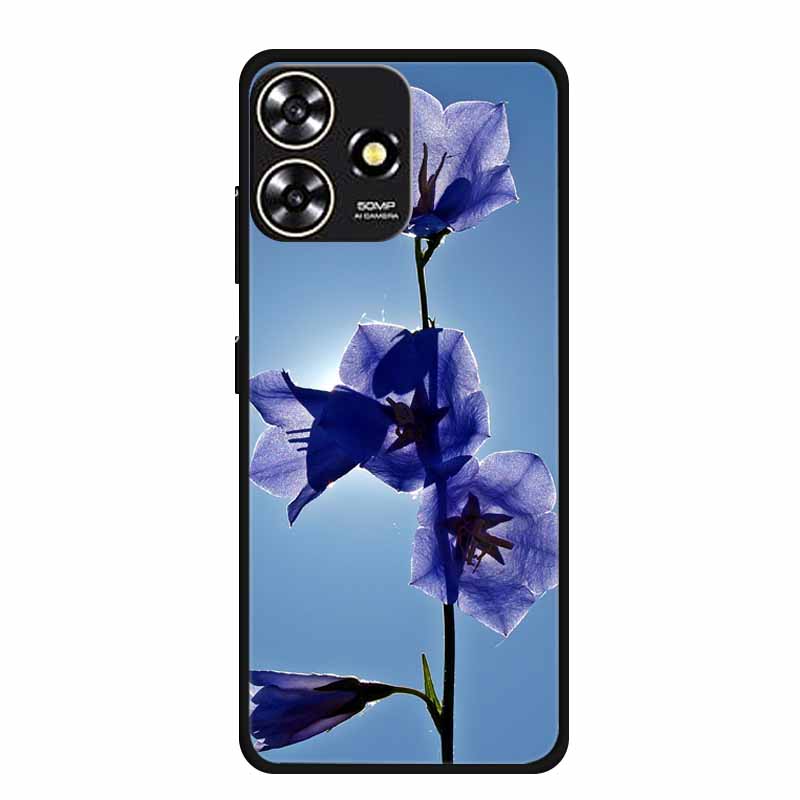 Cool Silicone Cover for ZTE Blade V50 Design 4G Case Printed Fashion Soft Back Cover for Blade V50Design Case Protective Shells