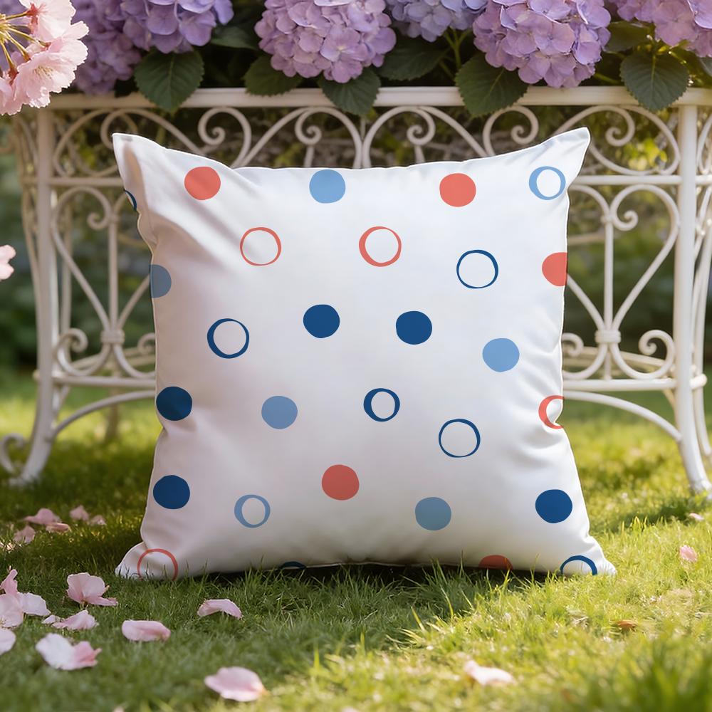 Nordic simple dots Cushion Cover Home & Car Dual-Scene Pillow Cover: Reversible for Premium Comfort