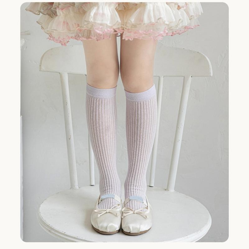 Modische Socken 3-13 Jahre Kinder Mittellange Socken Baumwolle Bequem Kinderstrumpfwaren für die Frühjahr/Sommer-Saison 2025