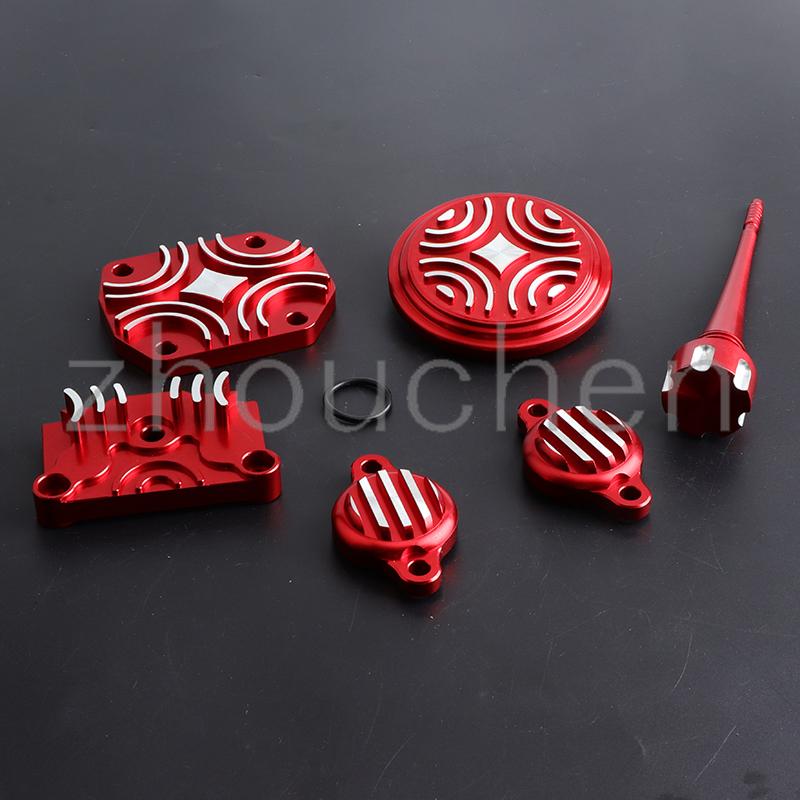 5 colors Engine Dress Up cover Kit parts for Lifan 125cc Zongshen YX140cc YX 140 cc Pit Dirt Bike ATV Quad Go Kart Motorcycle