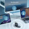 SANWA Ergonomic Dual-Mode Wireless Mouse