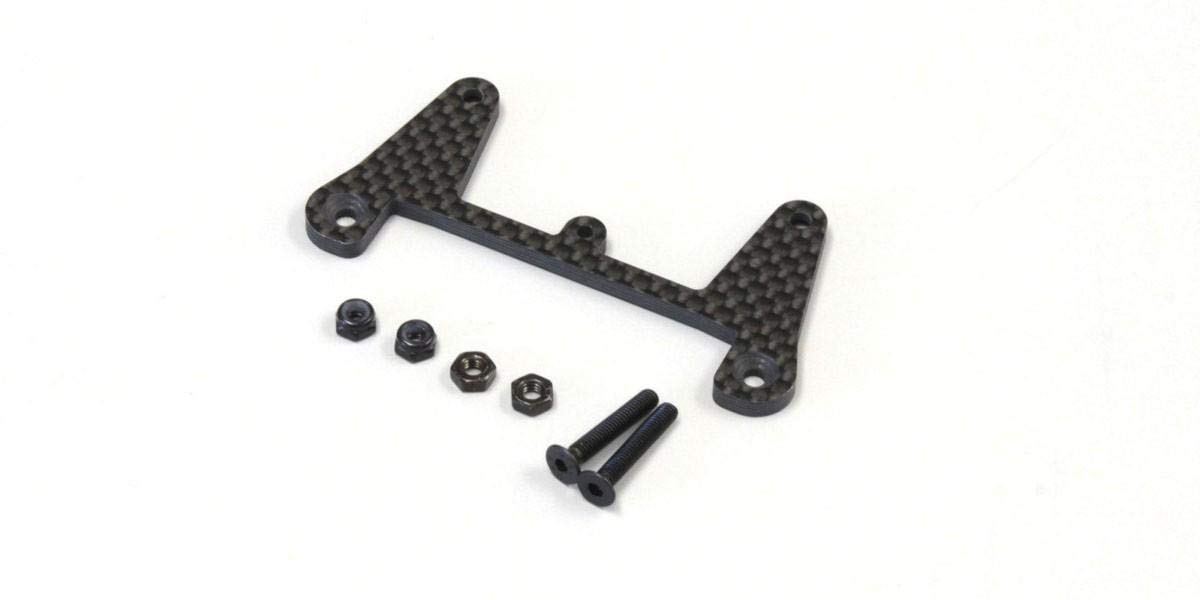 

Kyosho Works Carbon Front Shock Stay for RC Cars (Optima) (OTW108)