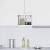 Wall Mounted Cabinet with Storage White 30 X 29.5 X 40 Cm Particleboard