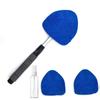 Windshield Cleaning Tool, Car Window Cleaner Windshield Cleaner with 3 Reusable and Washable Microfiber Pads