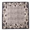 Mulberry silk scarf  new retro winter beautiful ginkgo printing four seasons shawl sunscreen dual-purpose