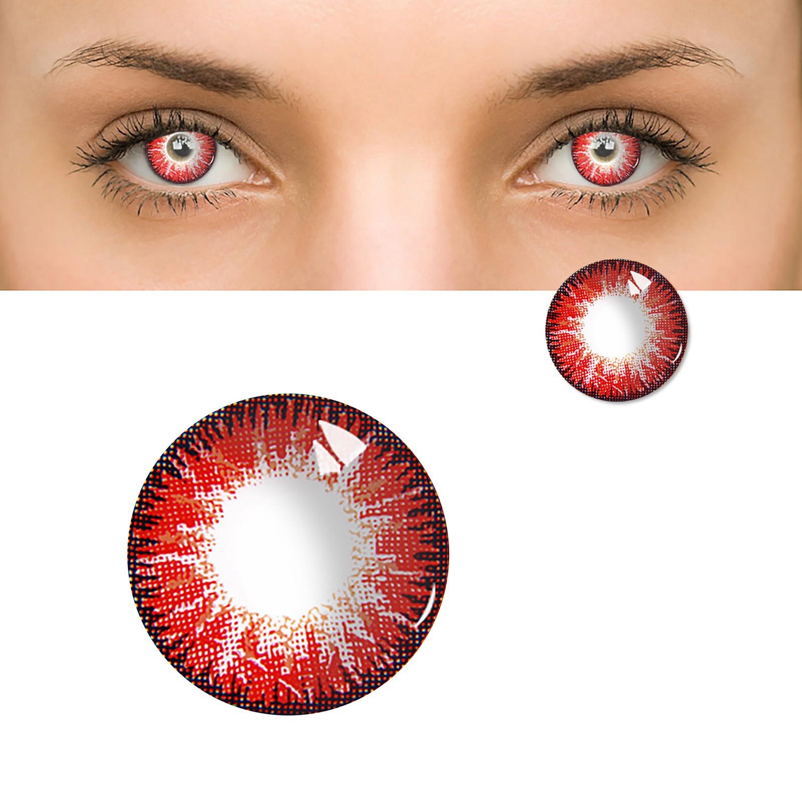 

Косплей Contact Colored For Eyes, жіночі аксесуари для макіяжу, найкращий подарунок 8 мл червоний