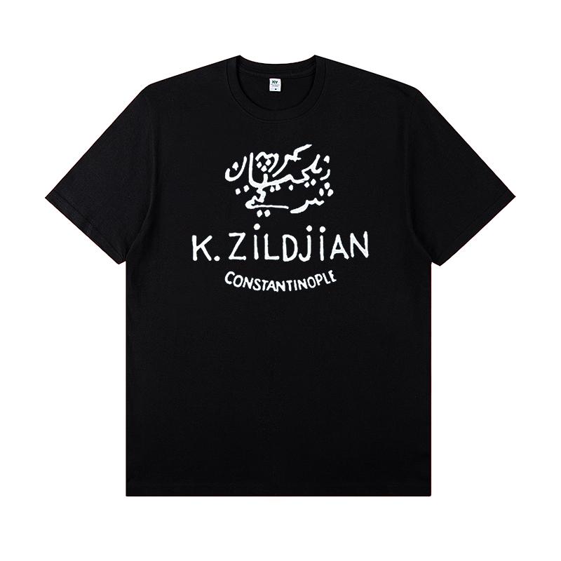 

Барабанщик Бавовняна Футболка з Круглим Вирізом Короткі Рукави Графічні Футболки Чоловічий Одяг Вінтажна Футболка XXXXL