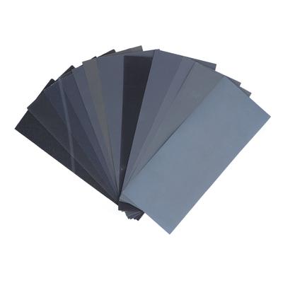 Sand Paper Dry Wet Sandpaper 120 To 3000 Grit Waterproof Set Kit for Polishing Sanding