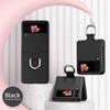 Coque de protection - Samsung - Galaxy Z Flip 3 5G - Antichoc - Noir - Boucle en métal