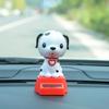 Horké Nové Ozdoby Interiéru Auta na Solární Energii Zvířecí Panenka Figurka Houpající se Třesoucí se Model Dekorace Palubní Desky Auta Zábavné Sváteční Dárky