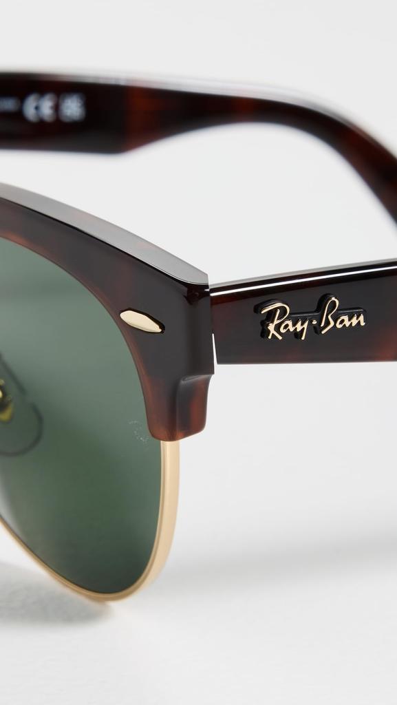 Sunglasses 0RB2341 CLUBMASTER WAY RED HAVANA ON GOLD GREEN Polarized [Ray-Ban] 990/3154