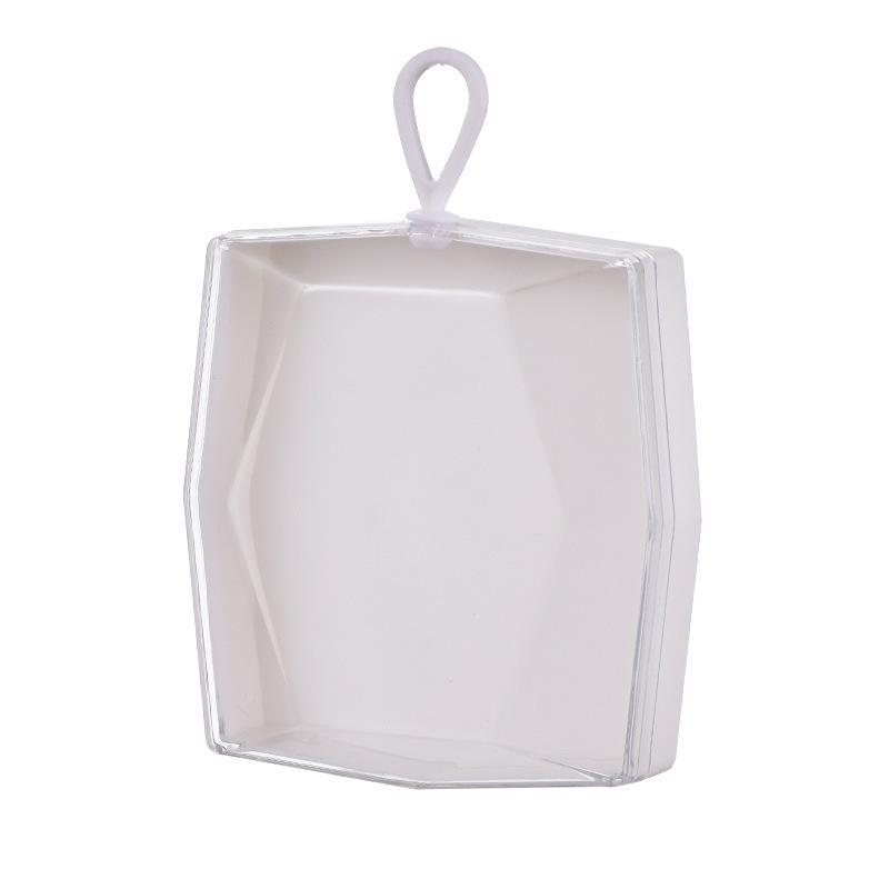 1/5 PCS Plastic Box Case Without Powder Sponge For Puff Transparent Sponge Puff Portable Travel Cosmetic Bags Cosmetics Storage