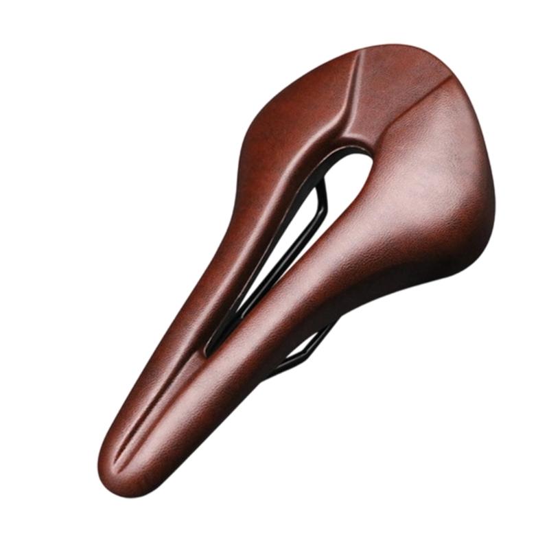 PU Leather Bike Saddles Seat Pad Breathable Comfortable Bicycles Saddles Cycling Cushion Shockproof Bike Cushion