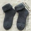 Dicke, aufgebürstete Plüsch-Wintersocken für Damen - Große Größe, Warme Ski- und Bodensocken, Geeignet für jedes Wetter, Gemütliche Schlafsocken