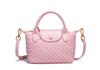 Woven handbag women's fashion small square bag high-end shoulder messenger bag trendy versatile dumpling bag