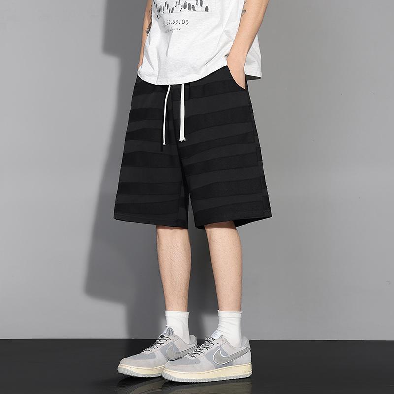 Shorts Men's Casual Shorts Sports Shorts Solid Color Large Pants Beach Shorts