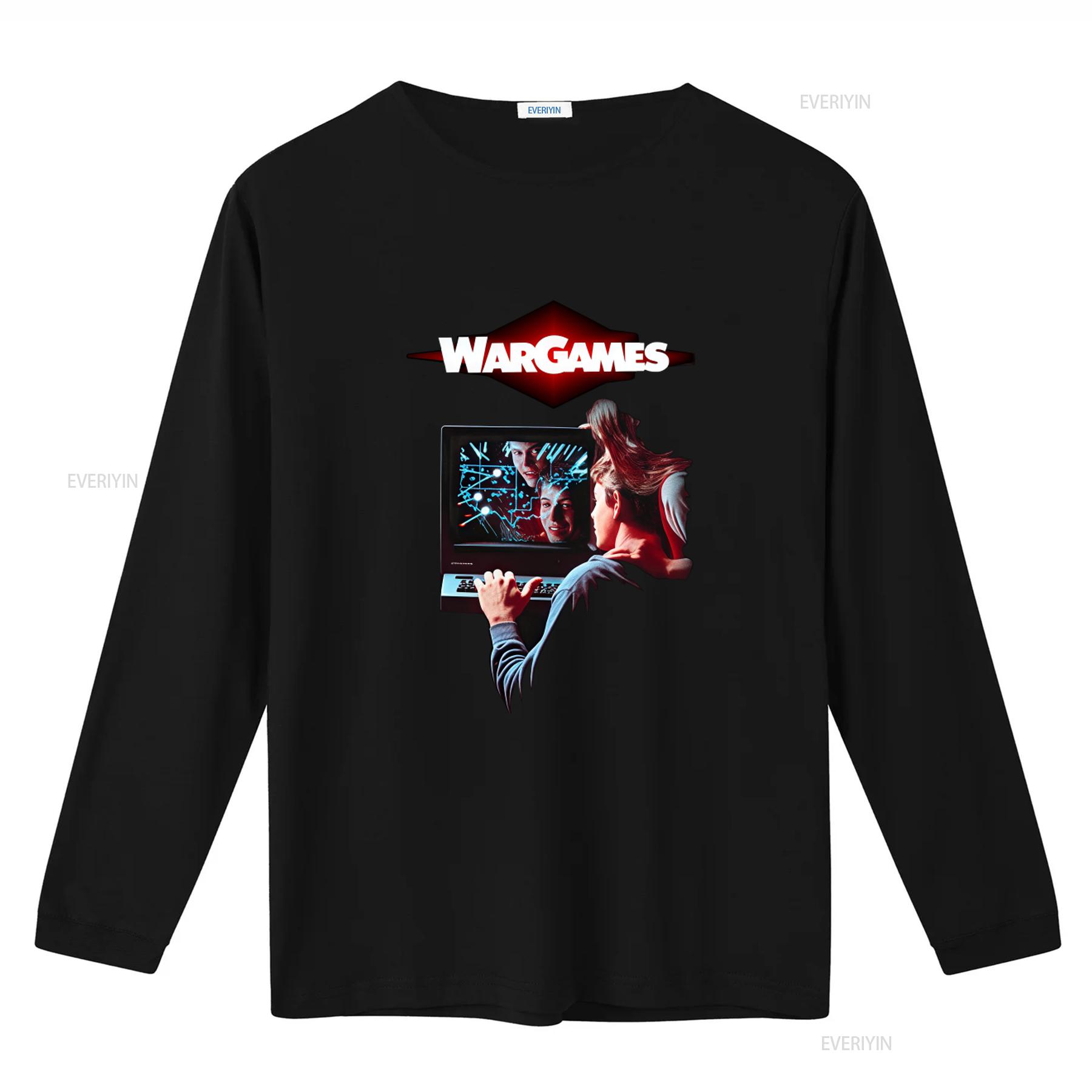 

WarGames Cult Movie T Shirt Retro Gaming Design Available in All Sizes Brand New vintage Washed graphic homme streetwear S