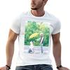 At A Distance Spring Is Green Kdrama Poster Tshirt Minimalist Plain Crew Neck Tshirt