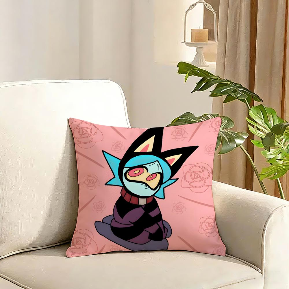 Psychocuties Mimi Cushion Cover Reversible Plush Pillow Cover Soft Fluffy Home Decor for Sofa Bedroom