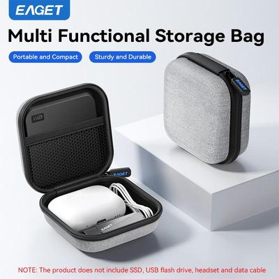Tragbare Aufbewahrungstasche, Münzbörse, Aufbewahrungstasche für Kopfhörer/USB/Datenkabel, digitale Aufbewahrungstasche für kabellose Ohrhörer