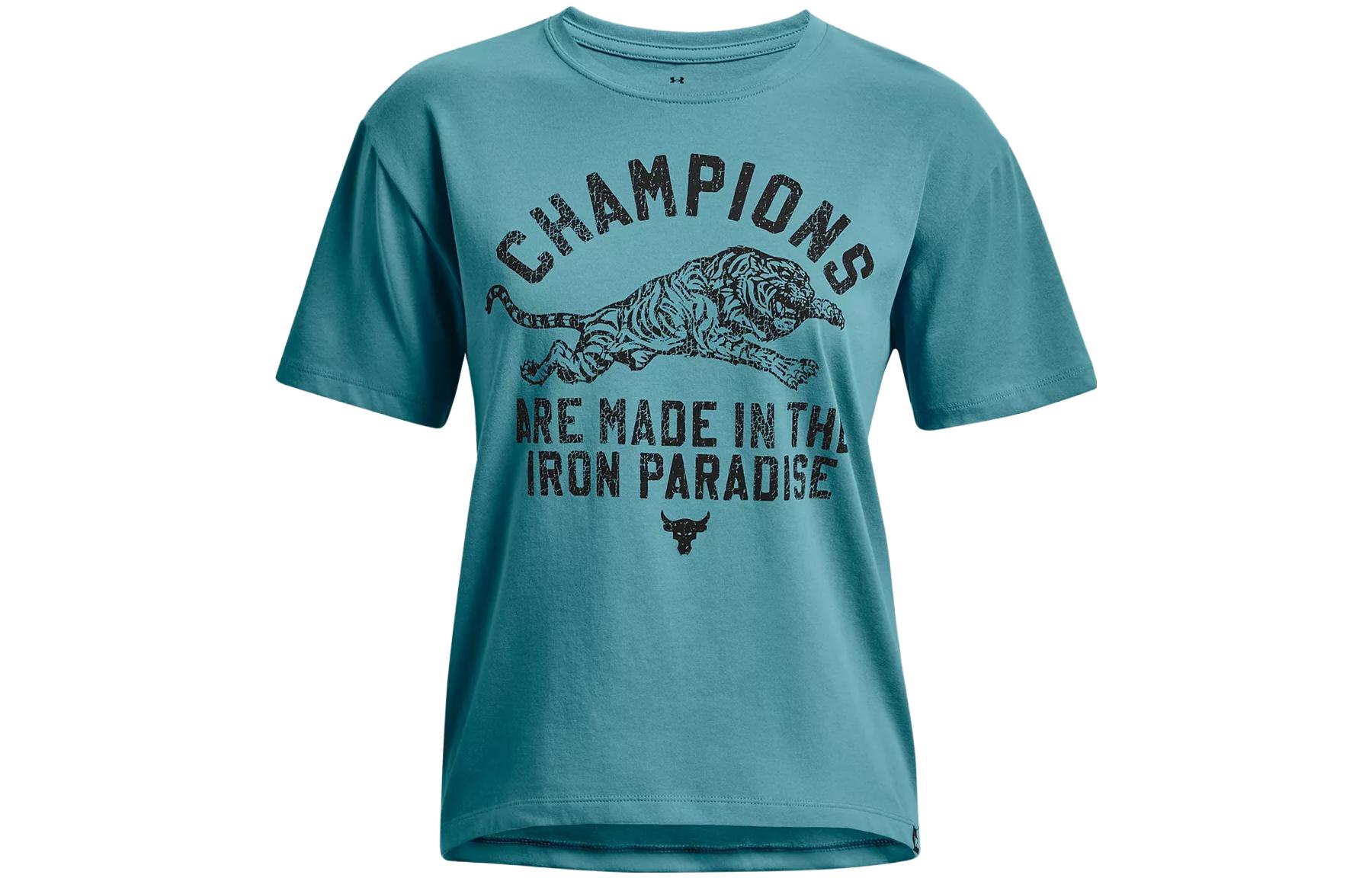 Under Armour T Shirt Women s Glacier Blue 1376918-433 L