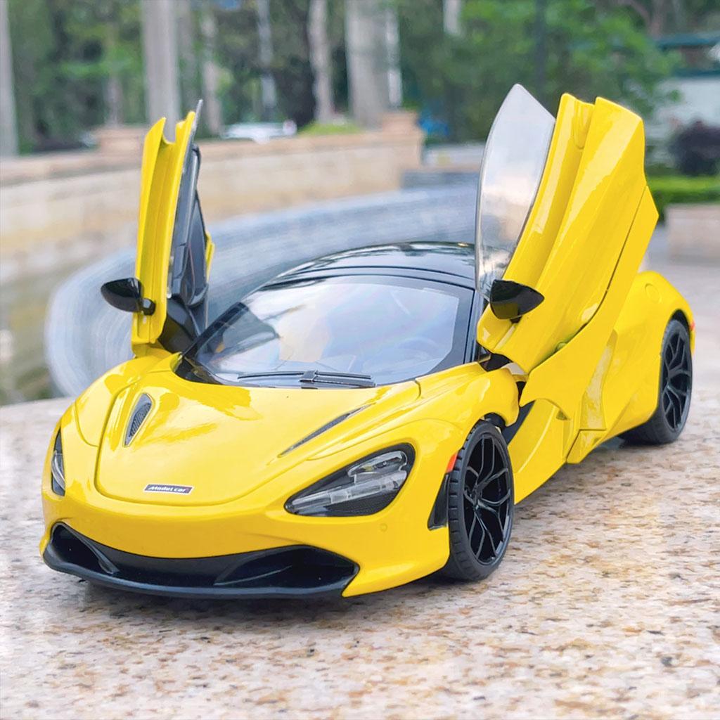 1/18 Large 720S Alloy Car Model Simulation Convertible Sports Car Model Boy Toy Collection Ornament
