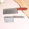 Stainless Steel Crinkle Cut Potato Slicer Wavy Blade Cutter Potato Chopper For Vegetable Chip Making Kitchen Cooking Tool