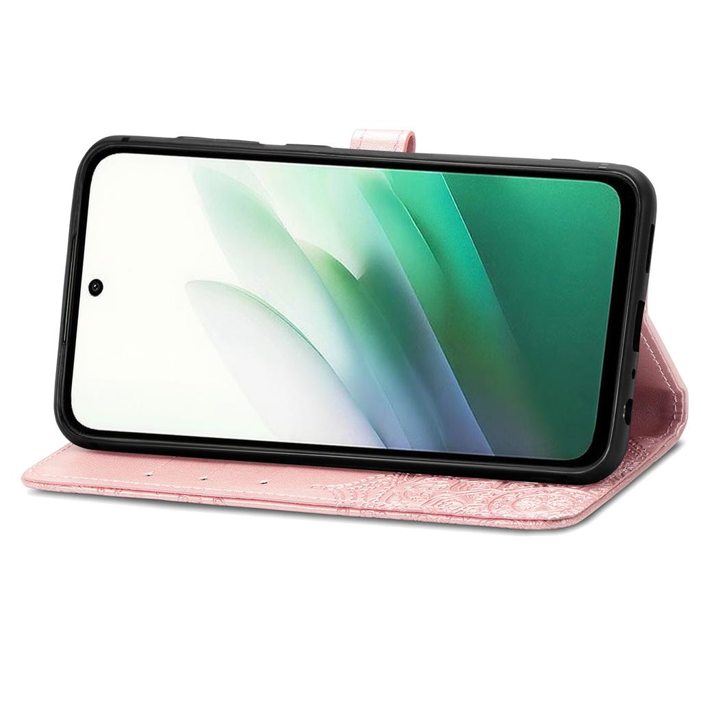 For Xiaomi Redmi 15 5G (Global) (169mm) Case Wallet Mandala Flower Leather Phone Cover Stand View