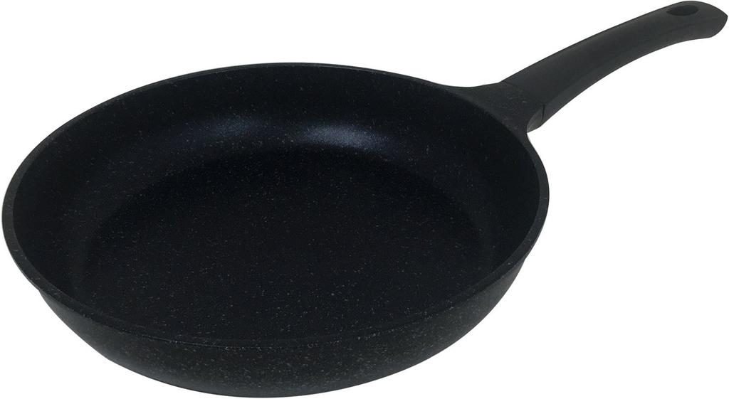 Tafuco Frying Induction Diamond Marble Pan, 28cm, Compatible, Coating, Black, F-7123