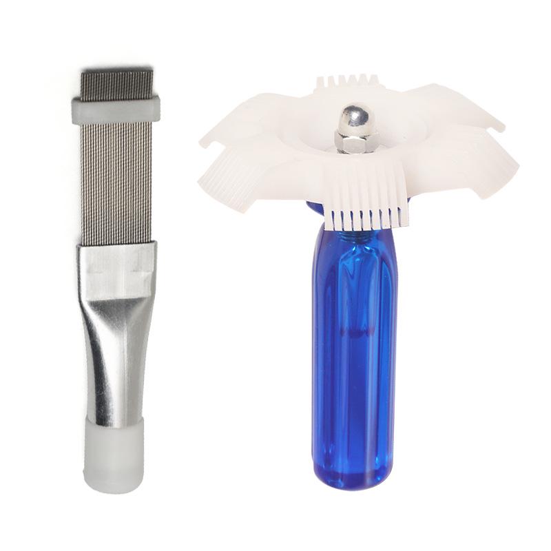 Stainless Steel Air Conditioner Fin Comb and Radiator Dust Removal Brush
