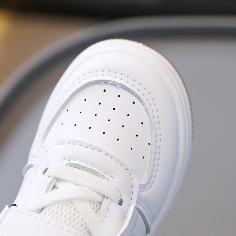 Spring and Autumn Korean Version of Boys and Girls Fashion Velcro Comfortable Soft Sole Wear-resistant Casual Sneakers