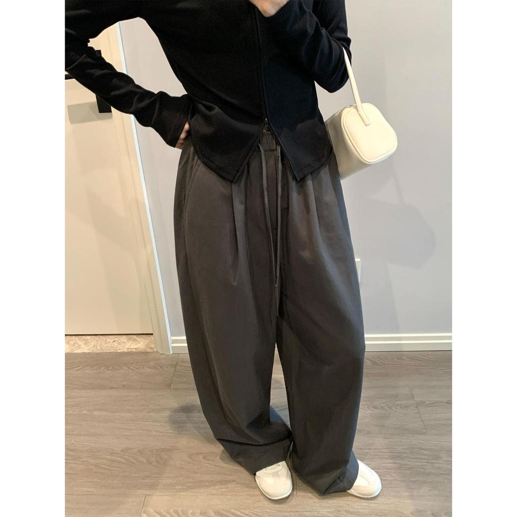 Koreansk Stil 2025 Tidig Höst Kryddig Tjej Sportig Dragkedja Cardigan & Racerback Linne Set