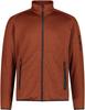 Jacket CMP Knit-Tech-Fleece Mesh (30H5887) Fleece Jacket Man Jacket (30h5887-08ct) Rust-anthracite