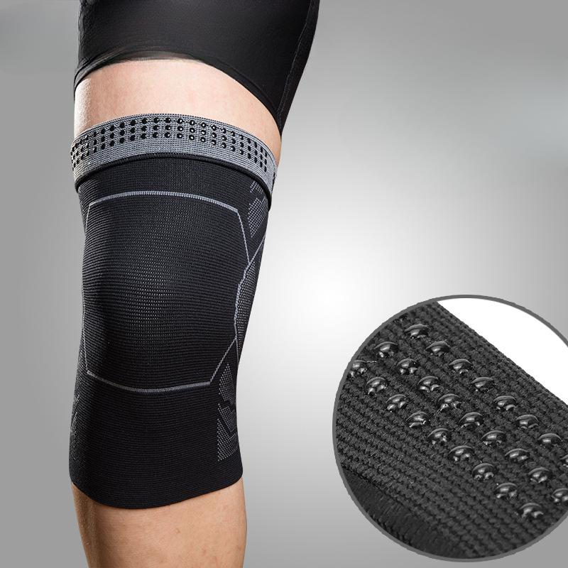 Sports Knee Pads, Professional Silicone Non-slip Running Knee Pads, Ultra-thin High-elasticity Basketball Skipping Rope Thin Section