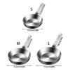 Space Saving Small Stainless Steel Skillets For Butter Melting Miniature Saucepan with Spout Ergonomic Handle Cookware