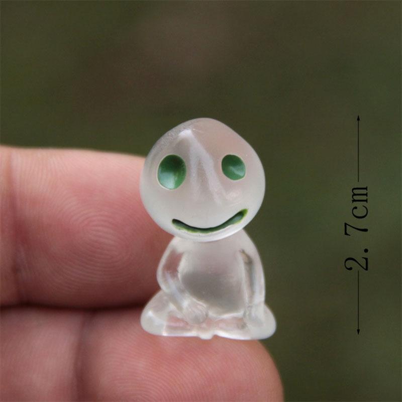 Enchanting Mini Mononoke Luminous Tree Elves Doll Ornament For Micro Landscape Bonsai
