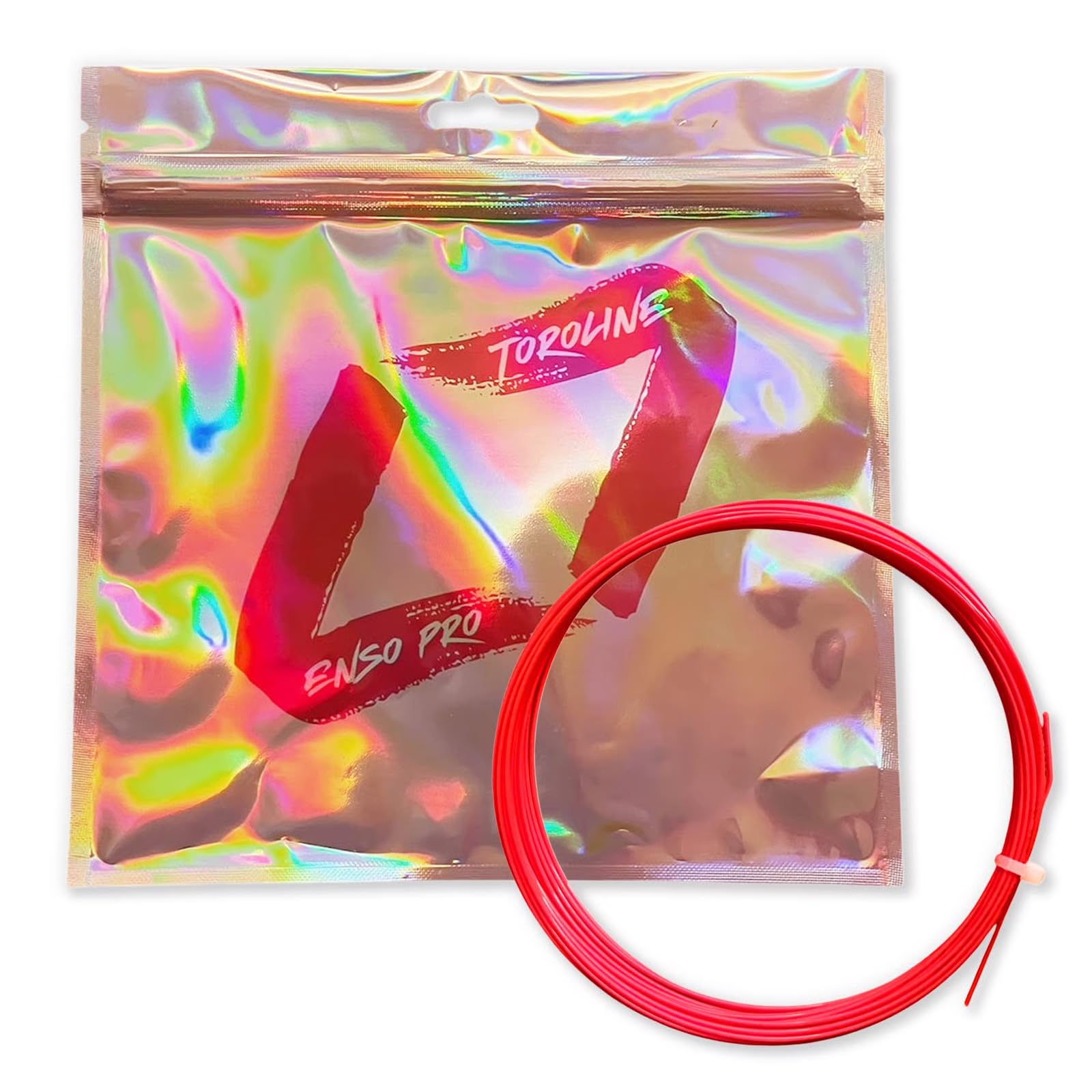 

Toroline ENSO tennis Enso Pro Pink Model used by Saki Oyama (single string) PRO-PINK string, polyester, 1.24mm / - розовый