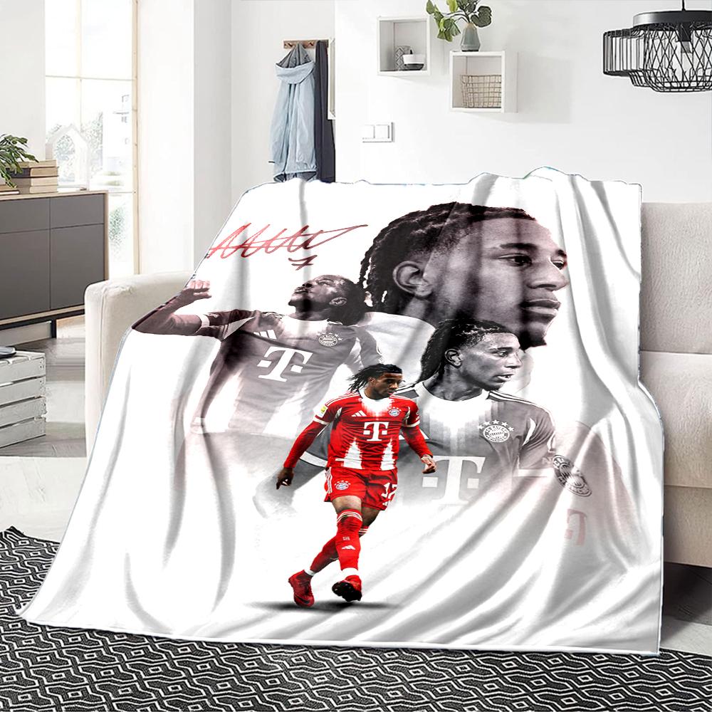 Player Trophy Victory Blankets Flannel Printed Breathable Warm Throw Blanket for Home Office Bedspreads 0708a44