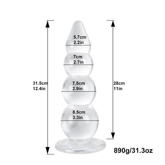 Super Huge Anal Plug Dildo Prostate Massage Buttplug Sex Toys for Women Men Anus Trainer Bdsm Vagina G Spot Stimulator Sex Shop