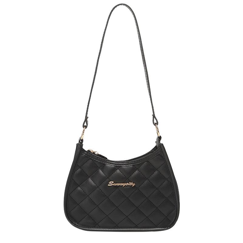 Embroidered Underarm Bag New  Ladies Handbag Foreign Trade Bag Women's Wholesale Fashion Versatile Shoulder Bag