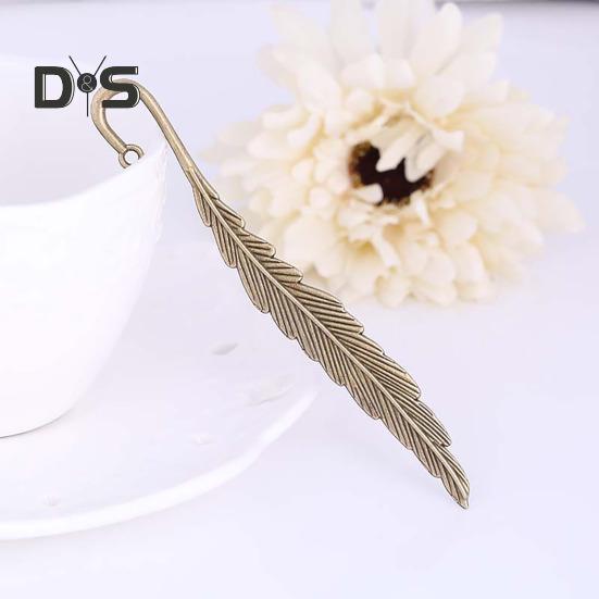 2 Stücke Feder Lesezeichen Metall Lesezeichen Seite Lesen DIY Geschenke Schreibwaren für Home Study Schule Büro