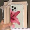 Half Flower for Apple 16 Mobile Phone Case iPhone15promax Transparent 14/13/12 Airbag 11 Europe and America Explosion