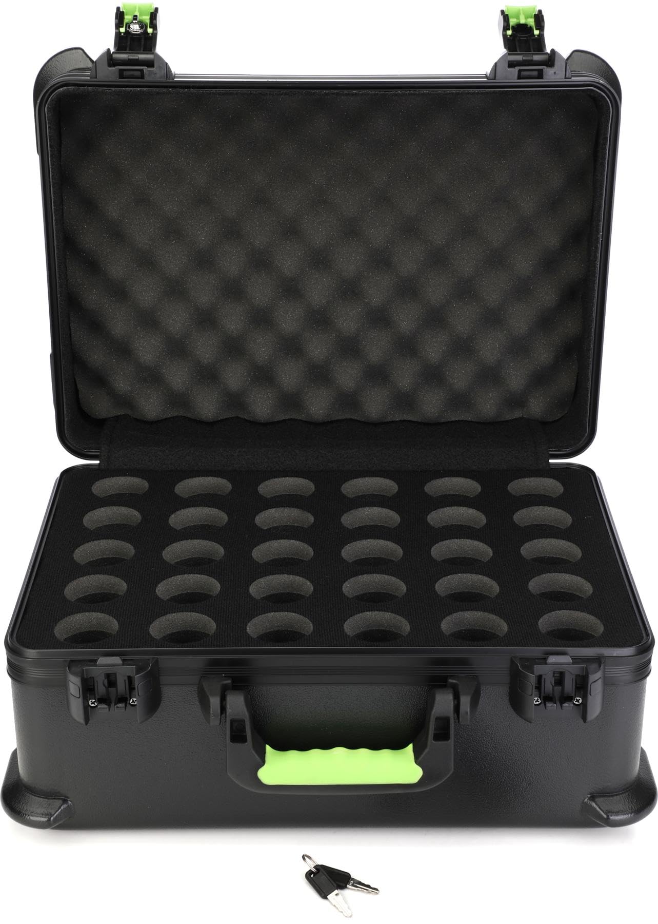 

Чехол для микрофона Shure by Gator из полиэтилена, жесткий чехол с замком TSA для хранения микрофона SH-MICCASE30 (30 Тип) []