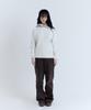 PARADIGMFILM [Ep.03] Slant High-Neck Hooded Knit (Ivory)