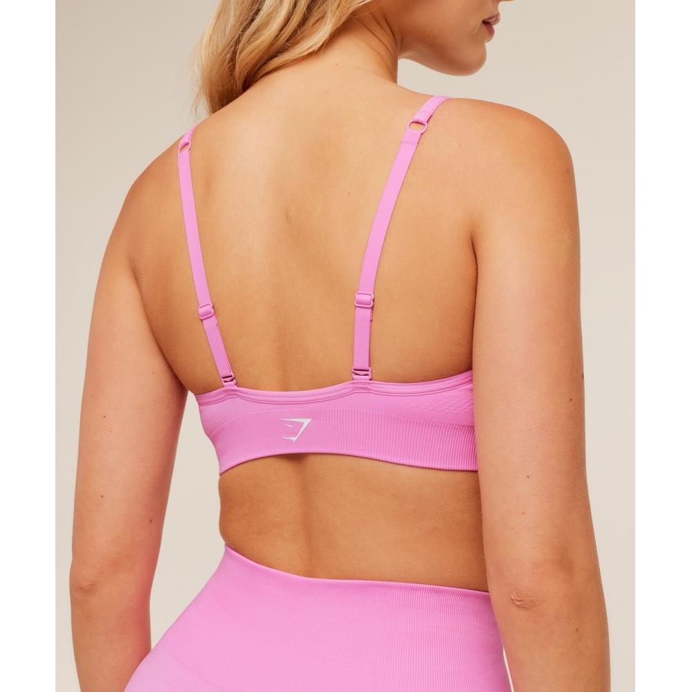 Gymshark Vital Sports Bra Focus Pink B5c7s Kdfx