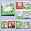 Cloth Books, Baby , Animals Crinkle Sensory Book Crib Toy for Early Development Learning Infants